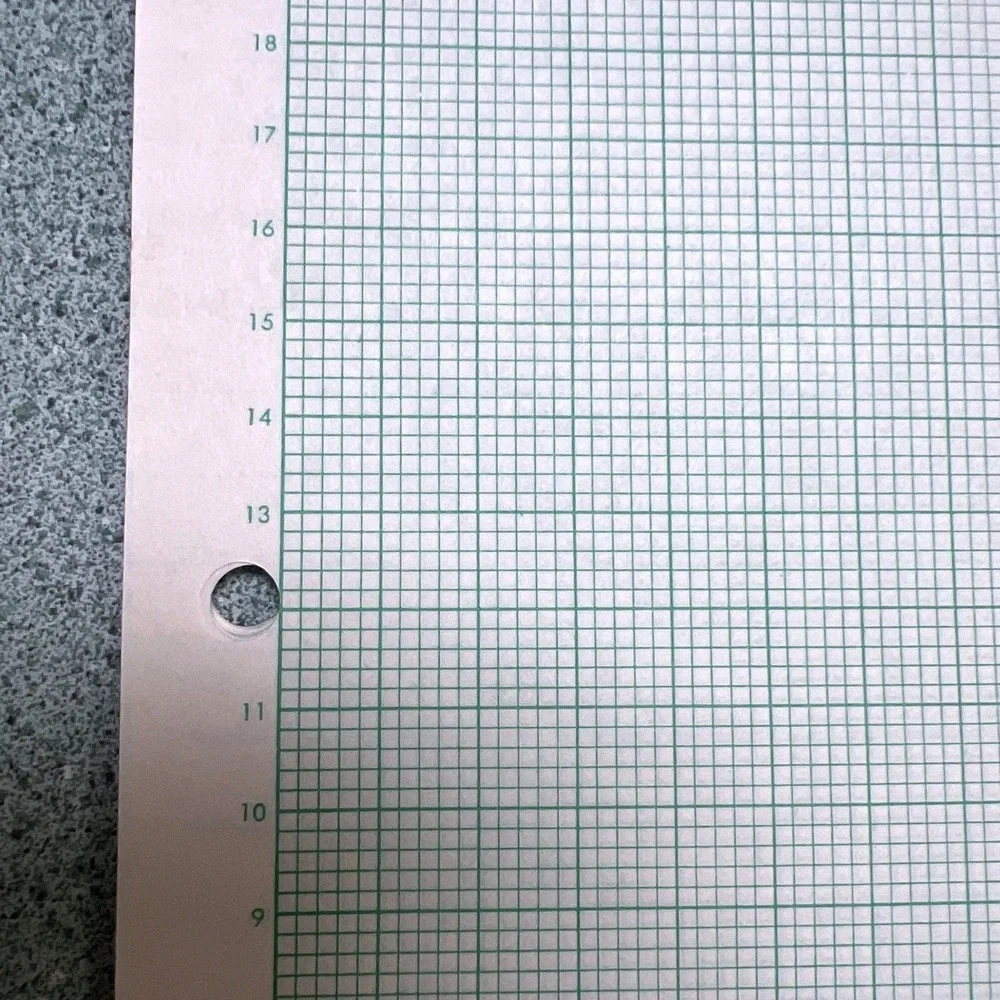 Springfield Tablet MFG Co Missouri Science Graph‎ Note Book Paper Metric Scale